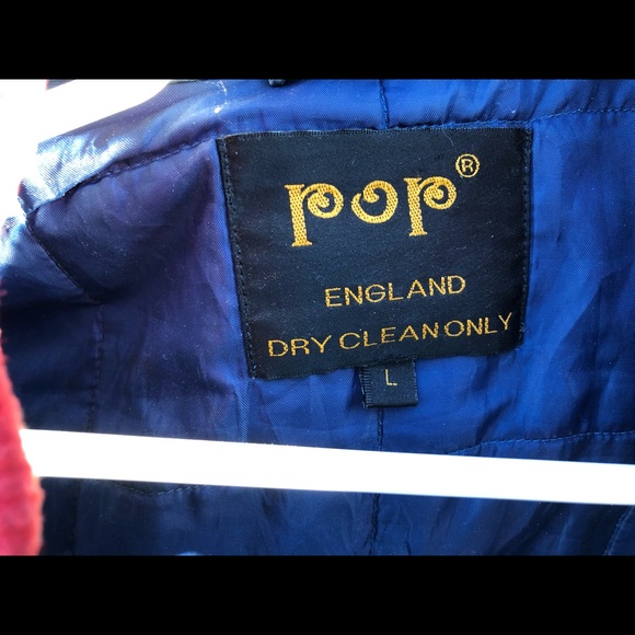 Red white and blue POP England mod jacket - Picture 2 of 3